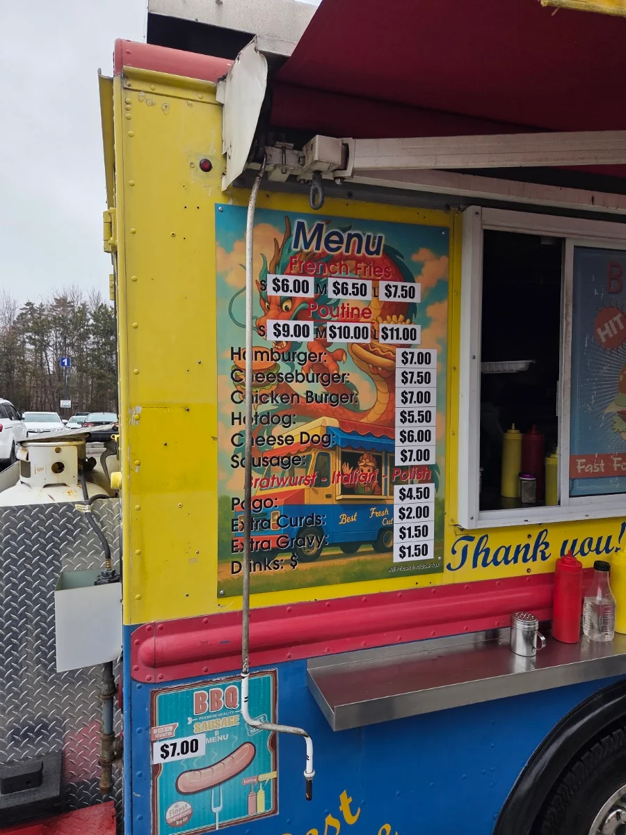 Menu, Long's Patate
