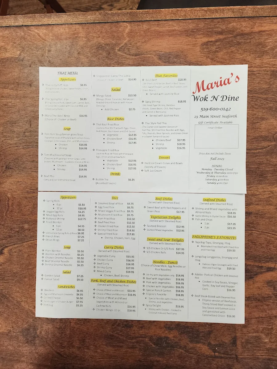 Menu photo 2