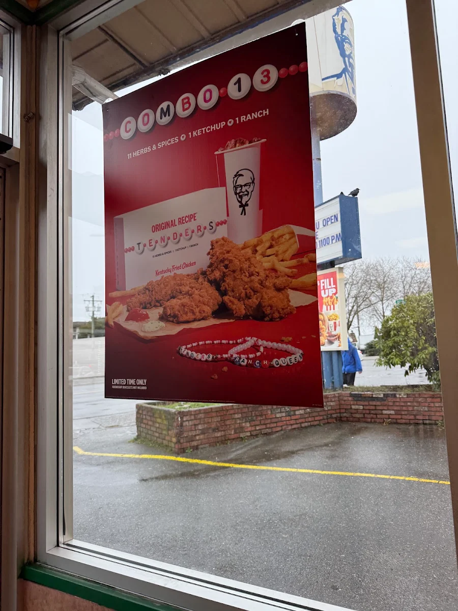 Menu, KFC
