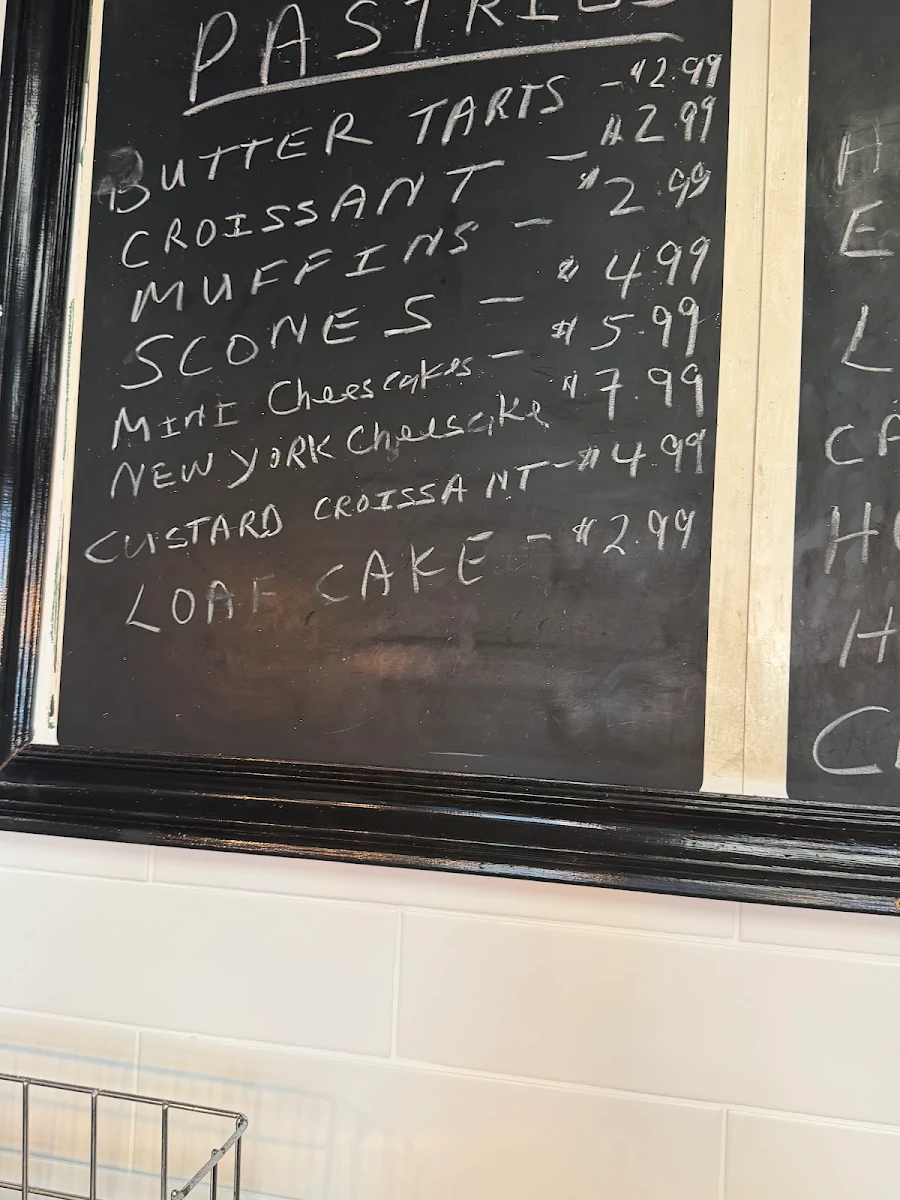 Menu, Smokey's Restaurant