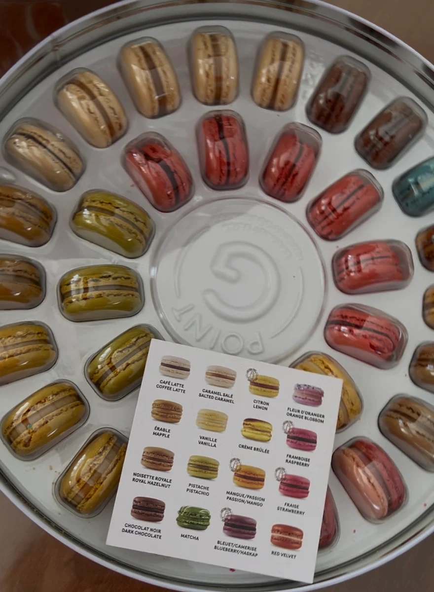 Menu, Point G ''Plaisirs Gourmands''