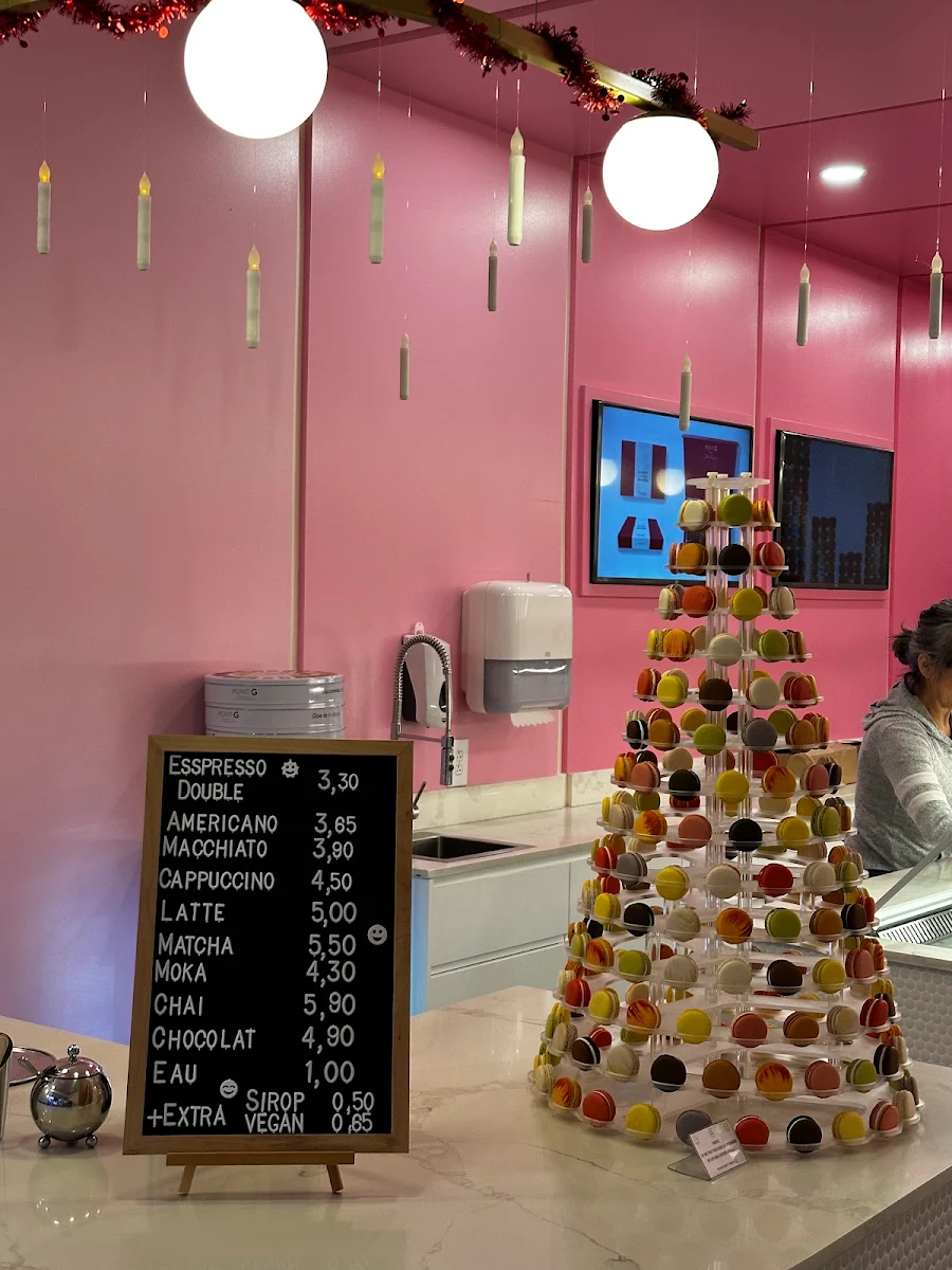 Menu, Point G ''Plaisirs Gourmands''