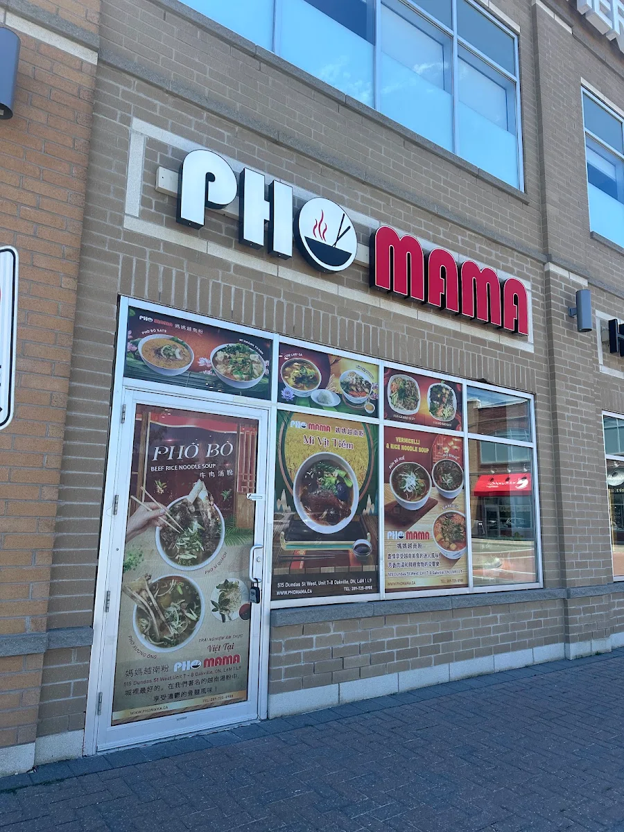 Menu, Pho Mama Oakville
