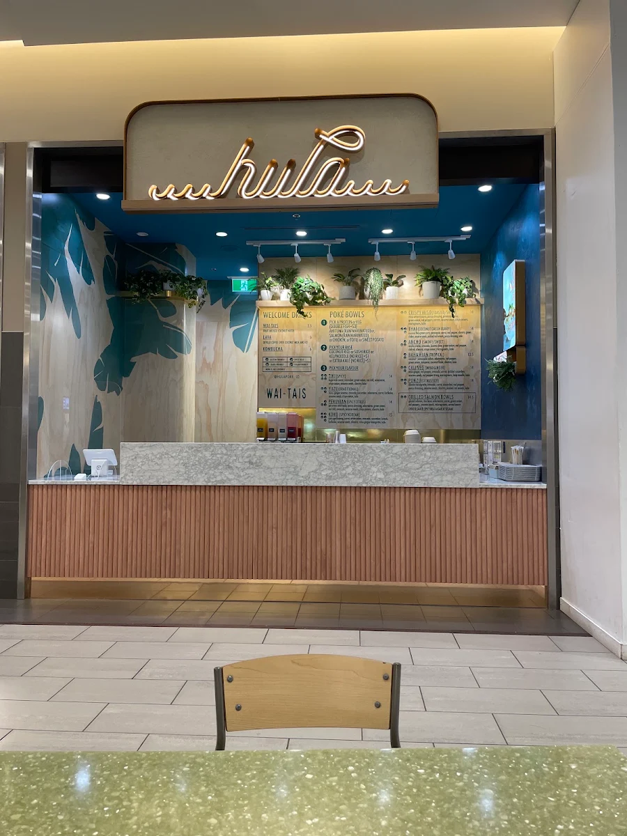 Menu, Hula Poke - Southgate Centre