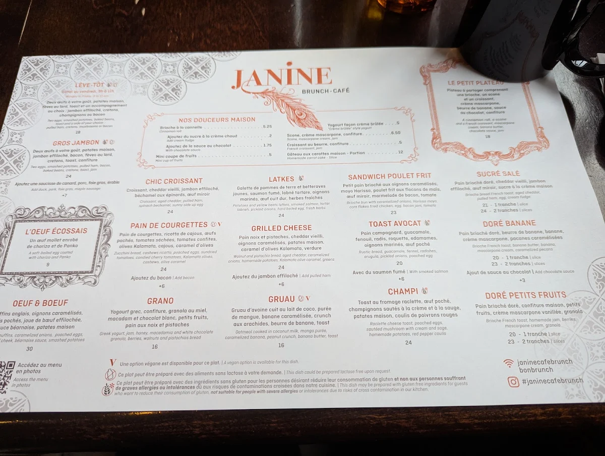 Menu photo 1