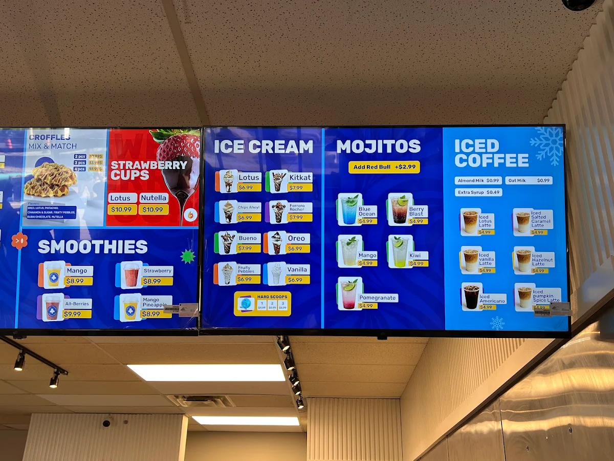 Menu, Cherry's Dessert & Cafe - Fanshawe London