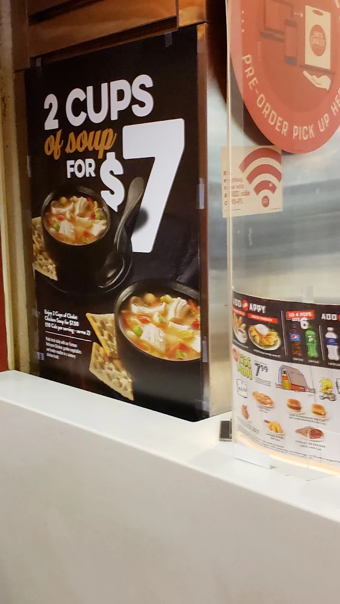 Menu, Swiss Chalet