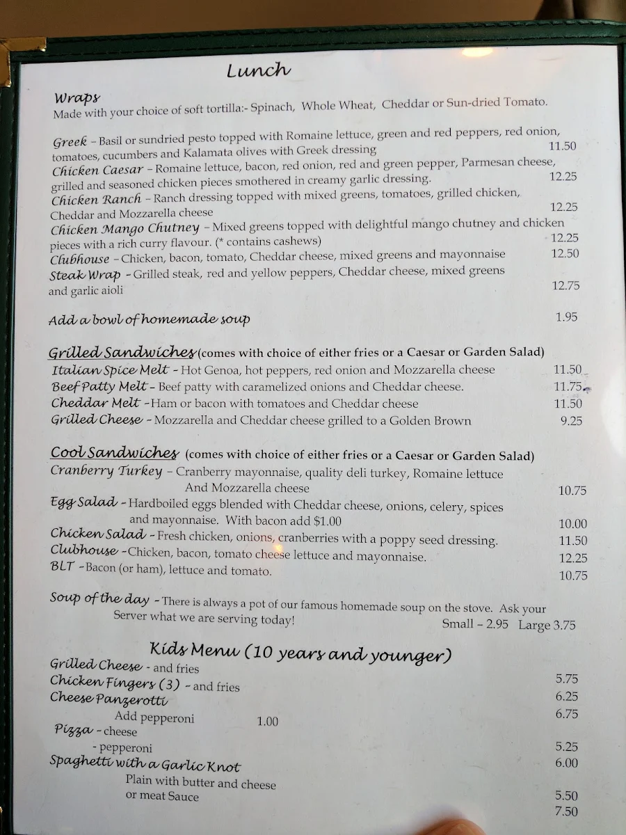Menu photo 1