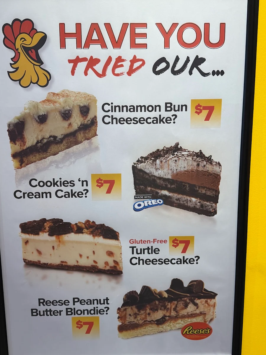 Menu, Chicken N' Dough Express