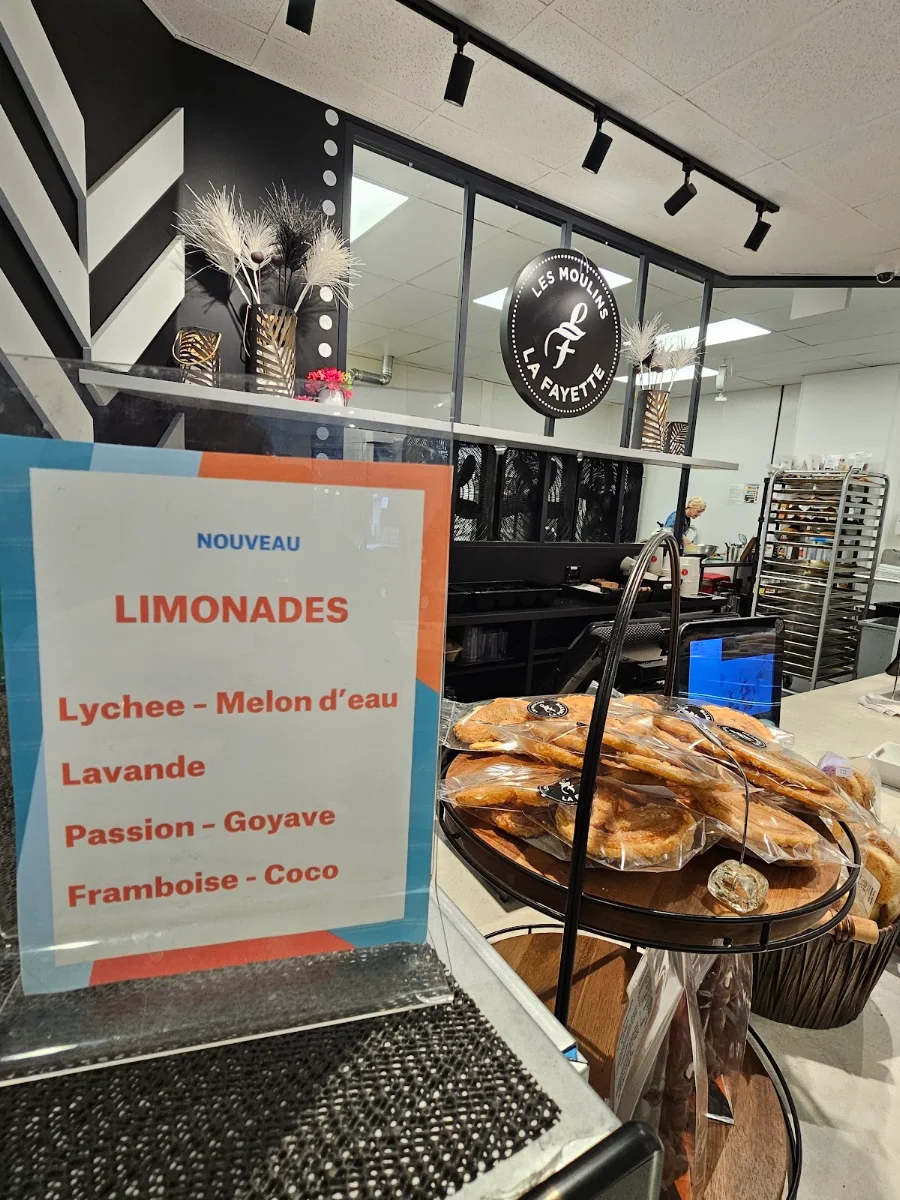 Menu, Les Moulins La Fayette - Plateau Mont-Royal