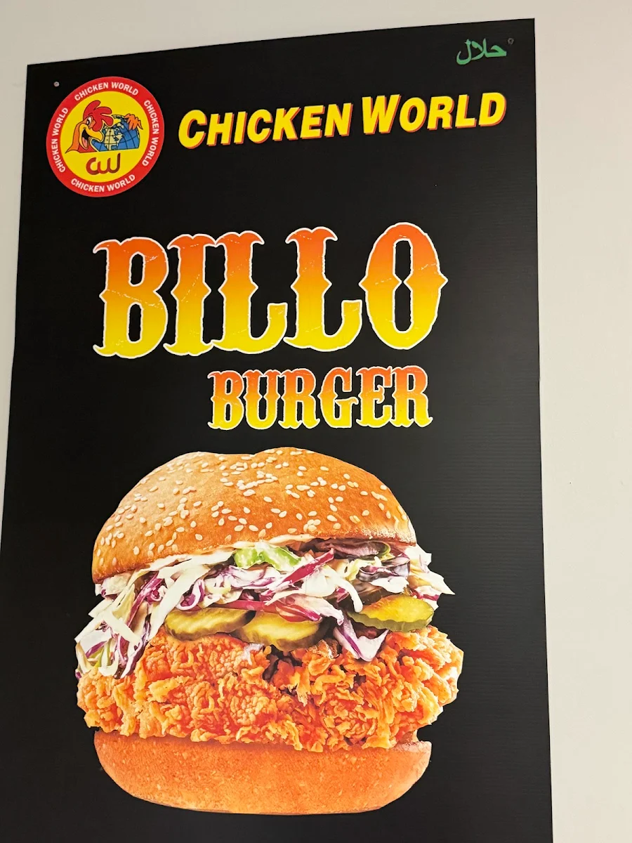 Menu, Chicken World