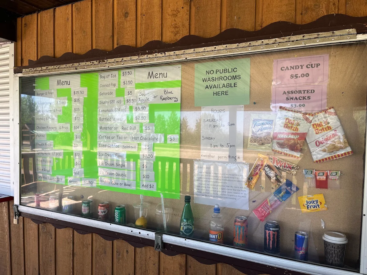 Menu, Ripples Concession