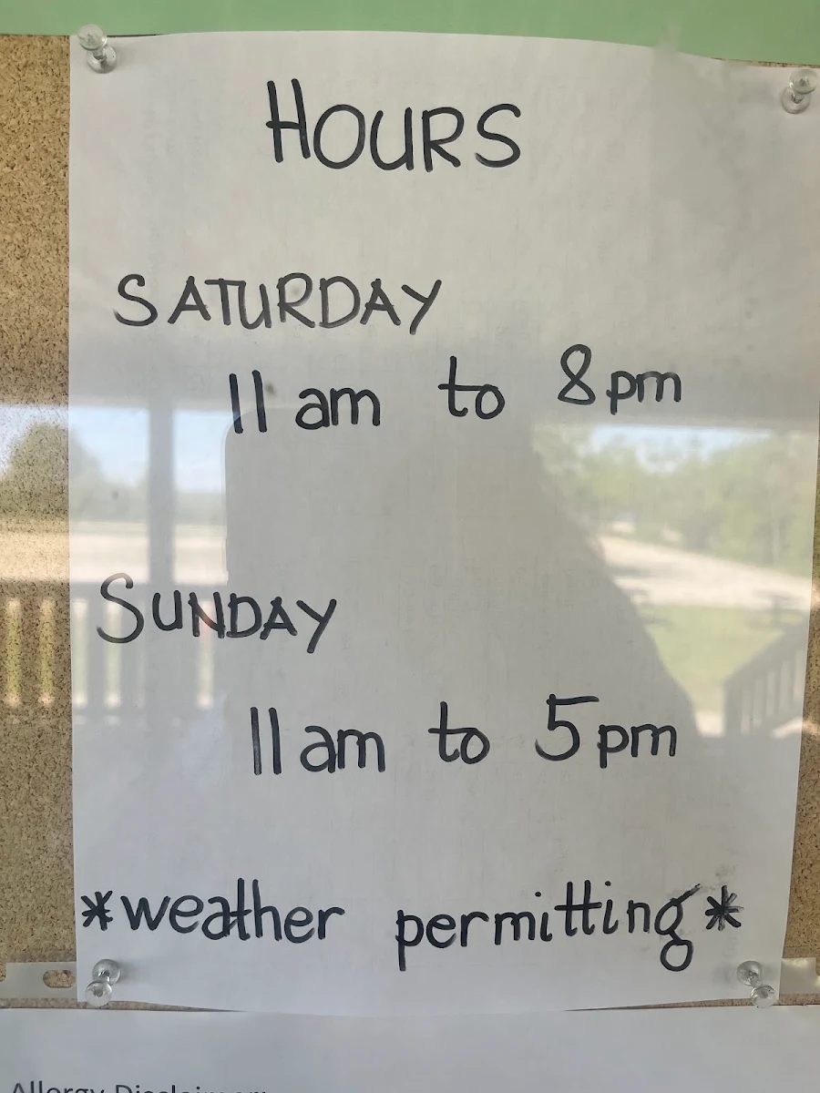 Menu, Ripples Concession