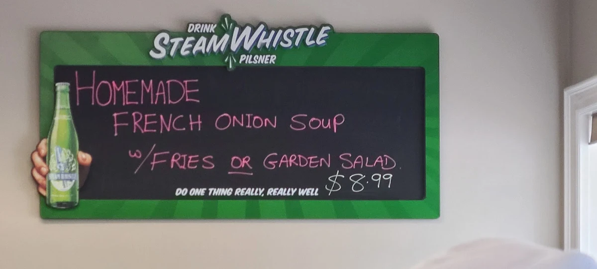 Menu, Tom's Family Restaurant