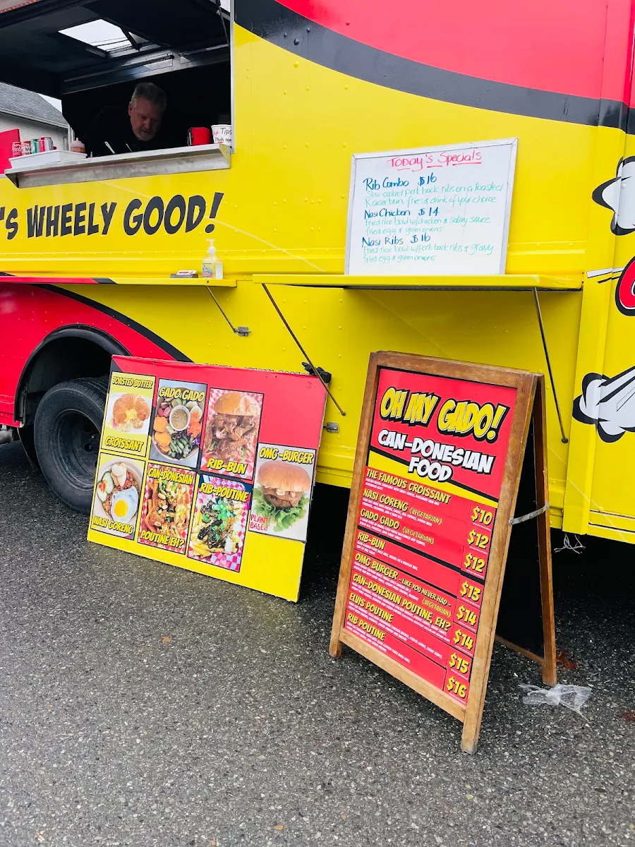 Menu, Pitt Meadows Food Truck Spot