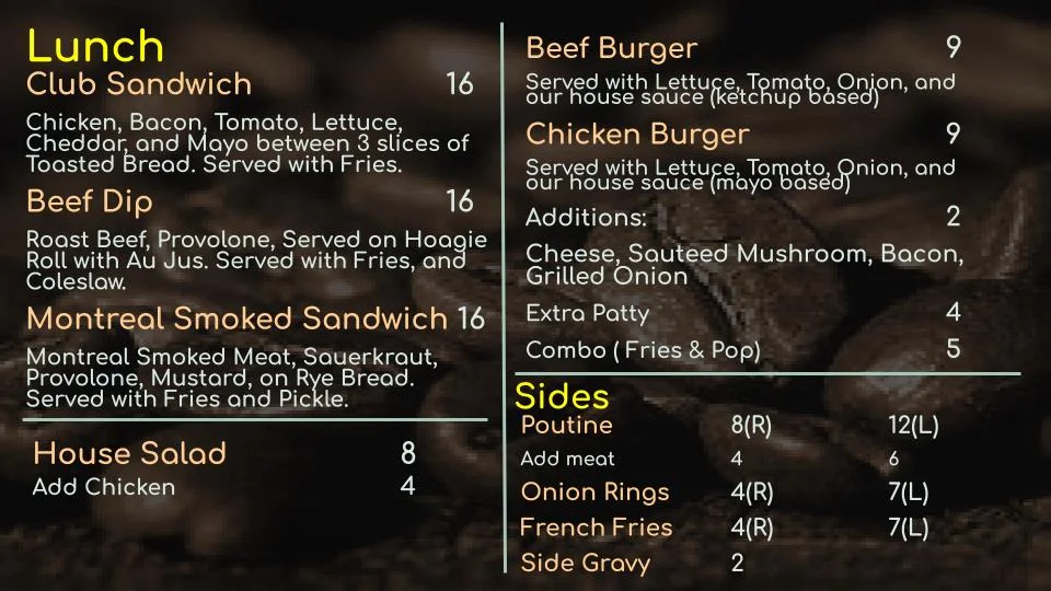 Menu photo 2