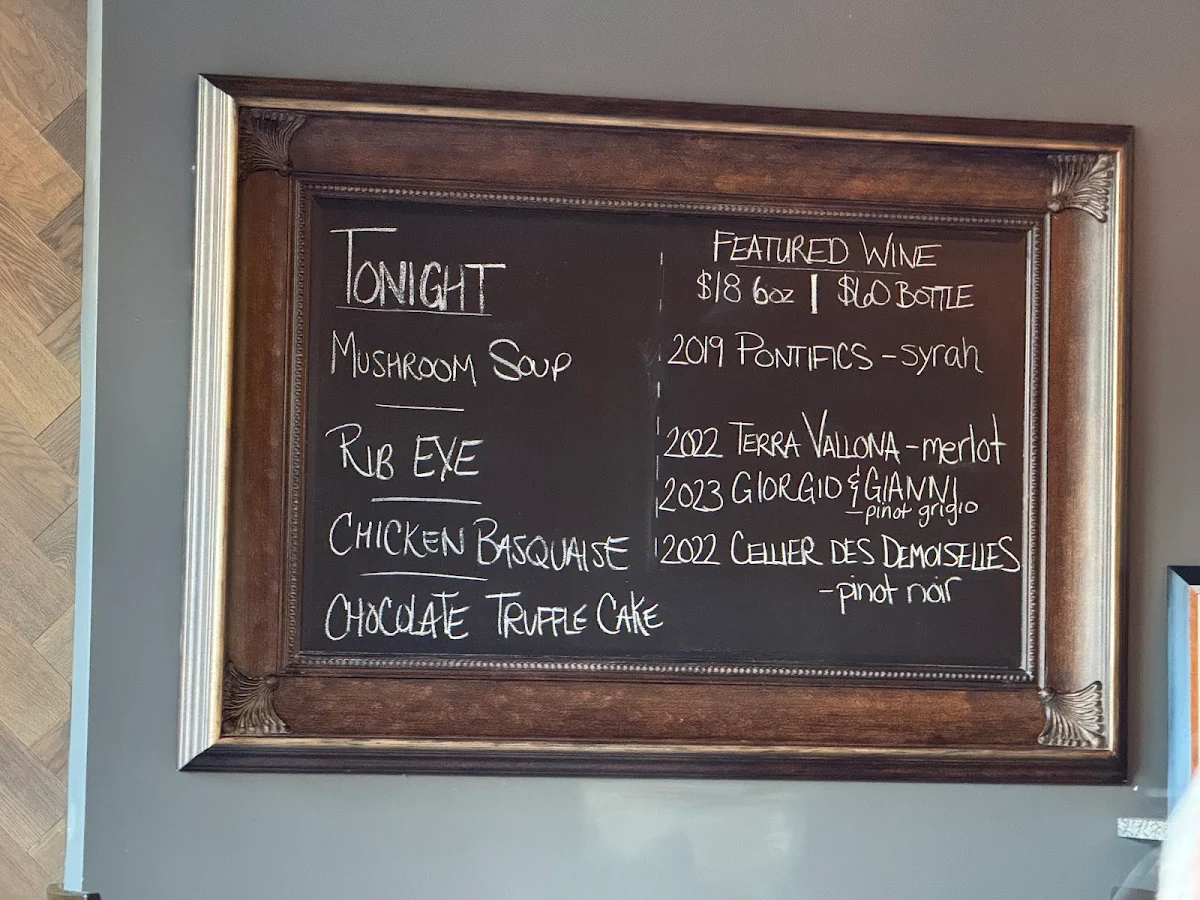 Menu photo 1