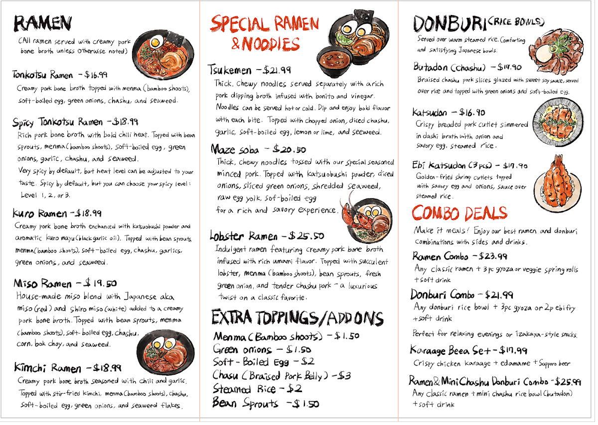 Menu photo 1