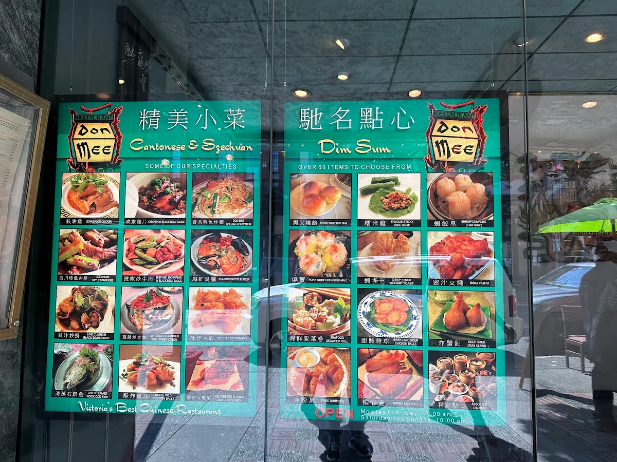 Menu, Don Mee