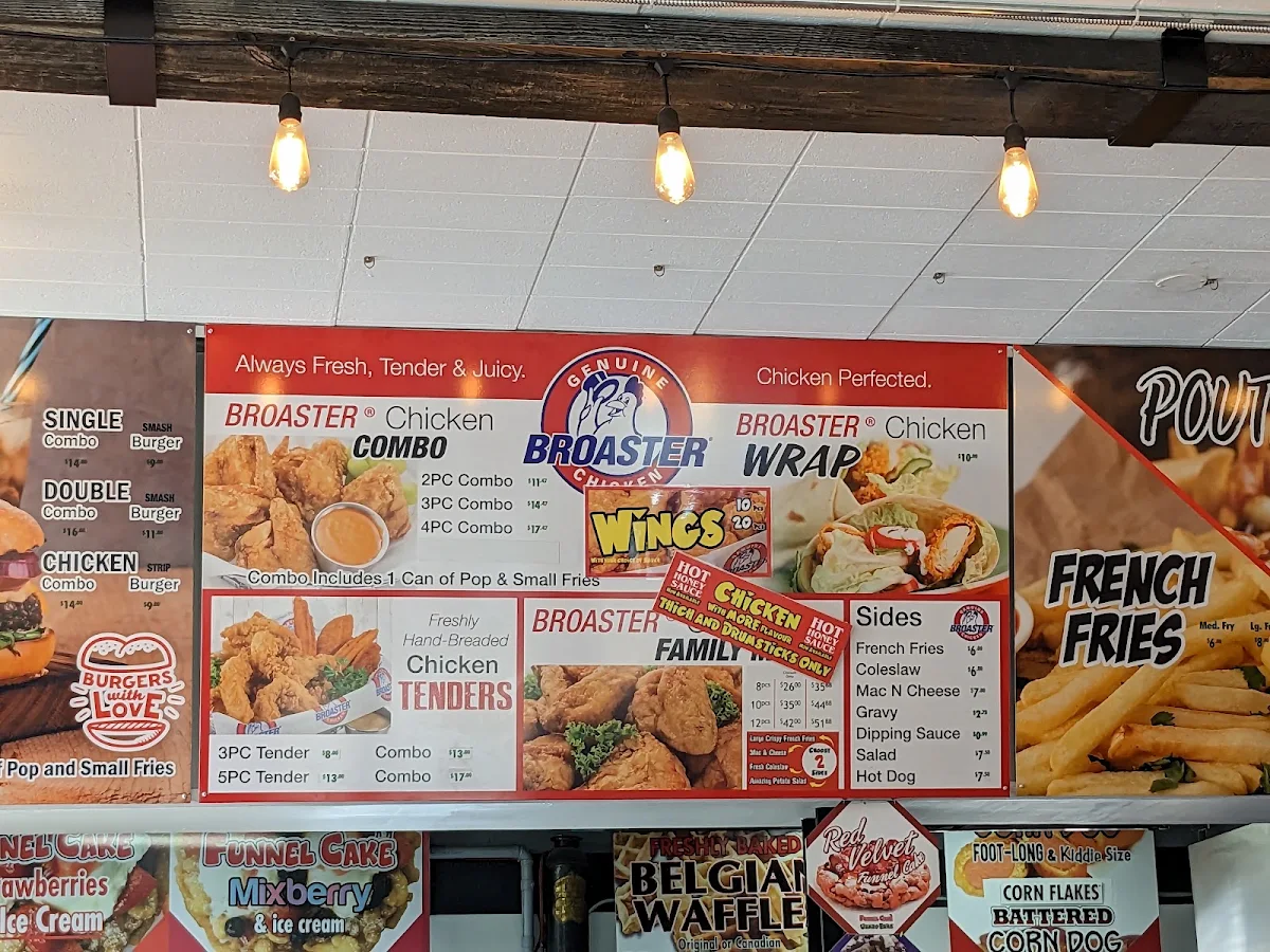 Menu, Festival Café