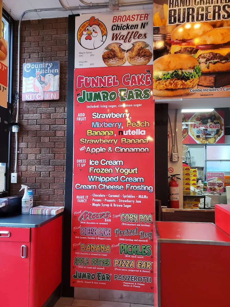 Menu, Festival Café