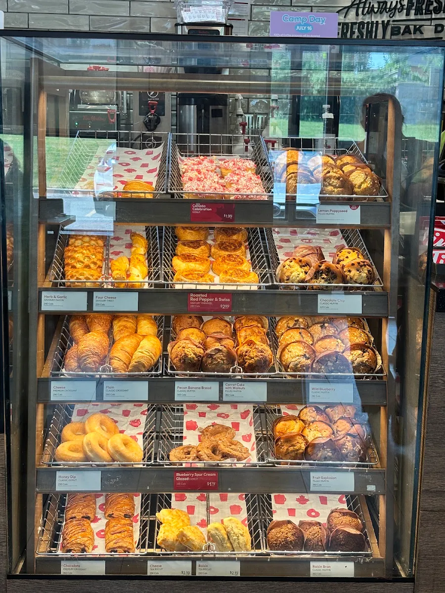 Menu, Tim Hortons