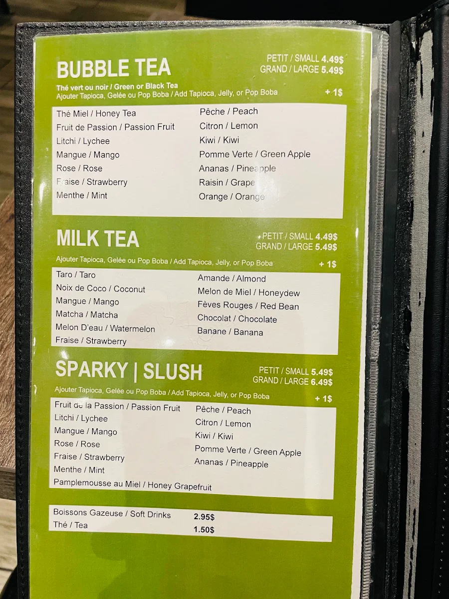 Menu photo 1
