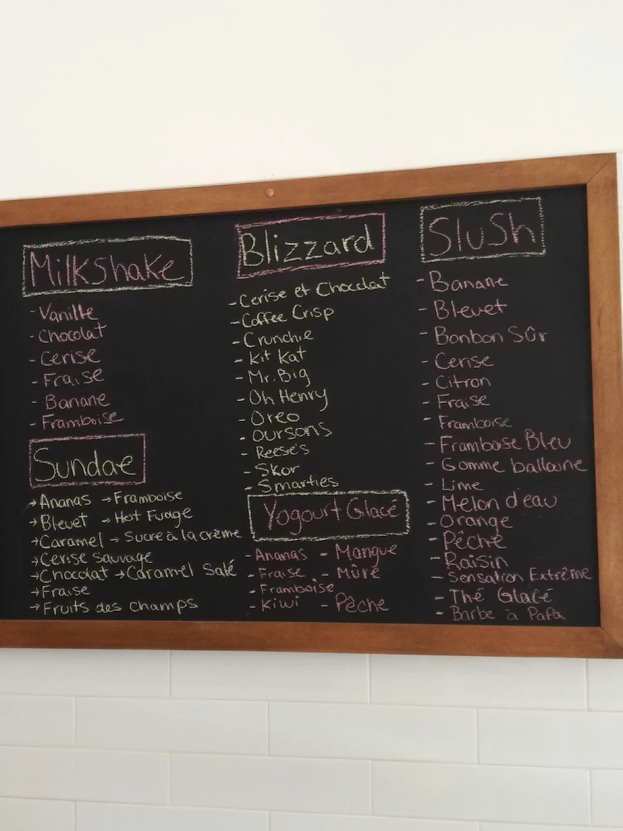 Menu, La Terrasse Du Roi