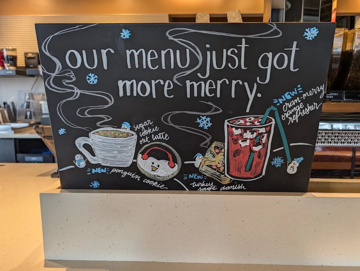 Menu, Starbucks Coffee Company