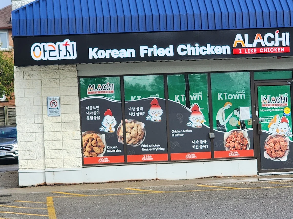 Menu, Alachi Chicken K-Town Plaza