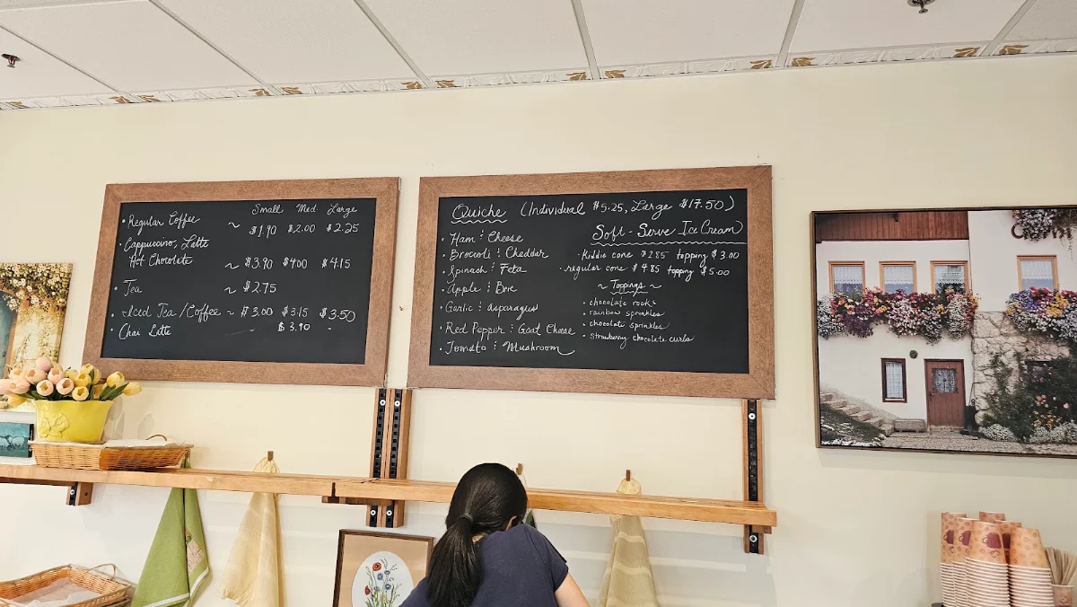 Menu, La Bastille Boulangerie Patisserie