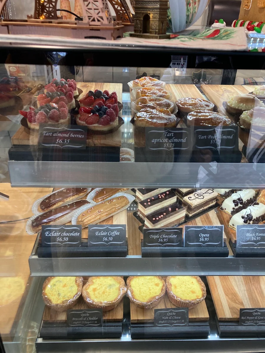 Menu, La Bastille Boulangerie Patisserie
