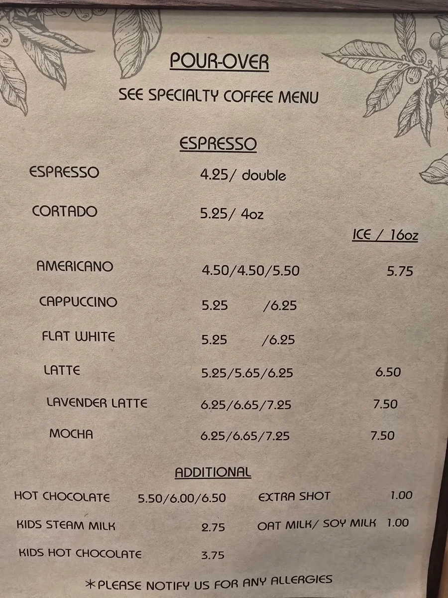 Menu photo 1