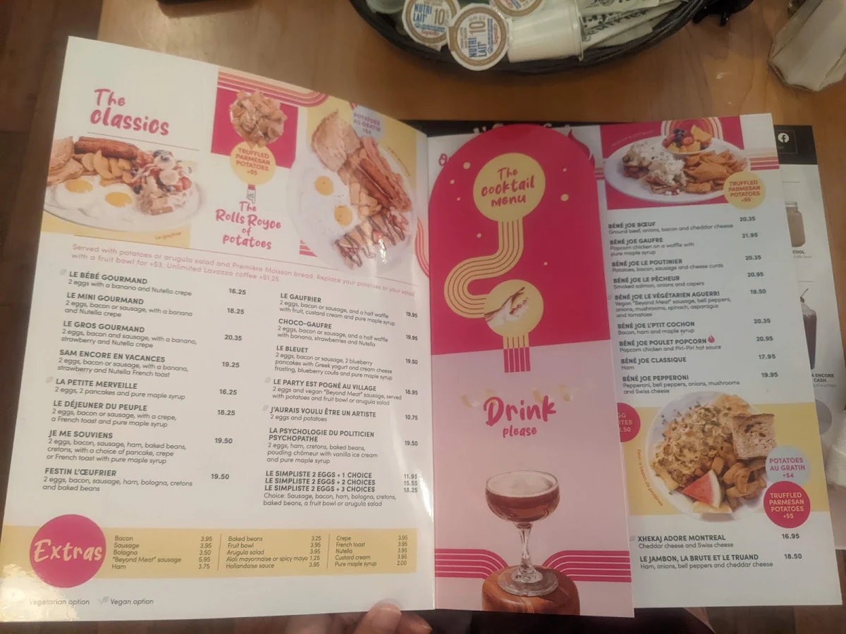 Menu, L'Œufrier