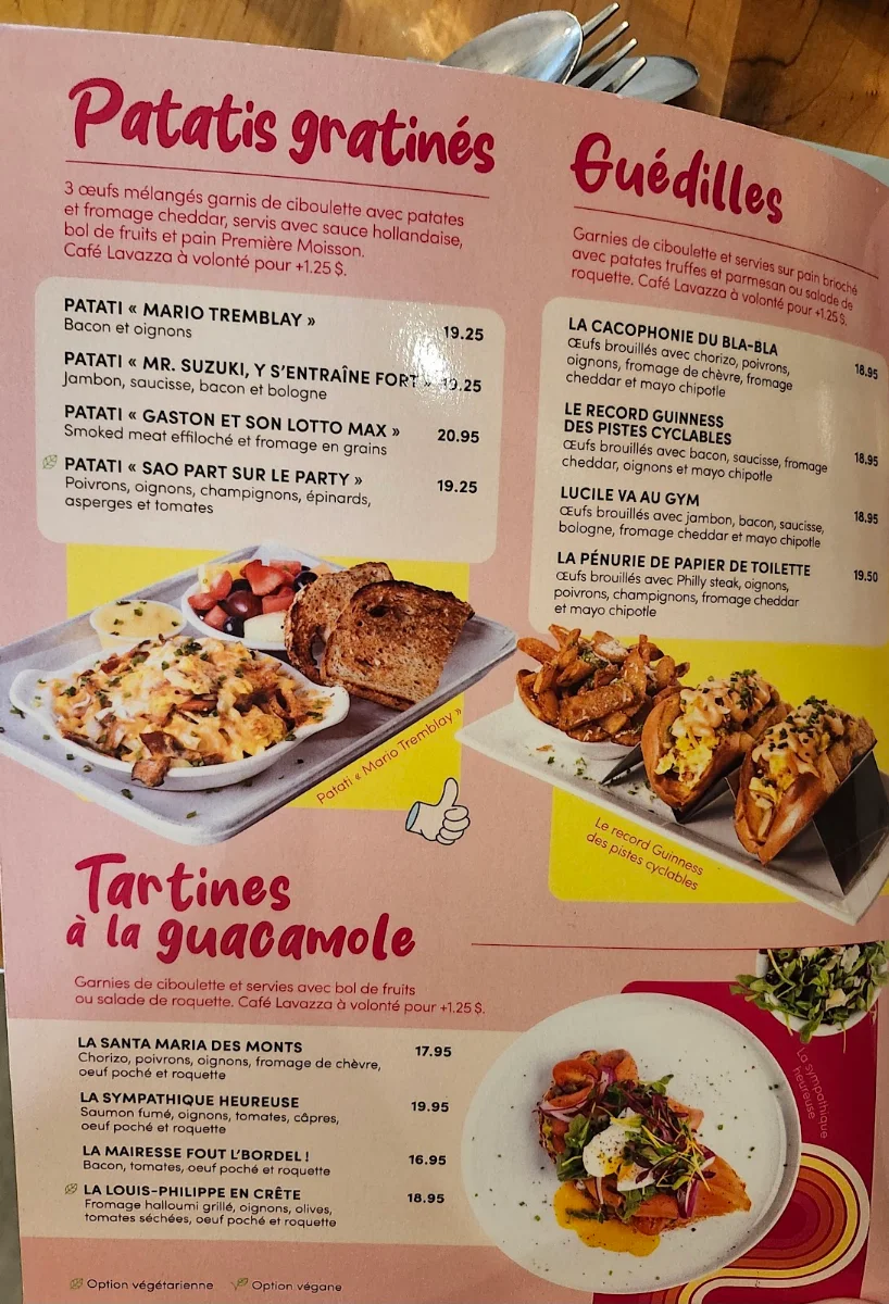 Menu, L'Œufrier