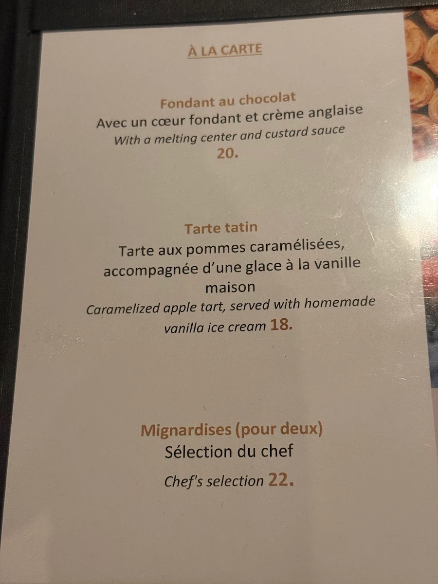 Menu, Portus 360