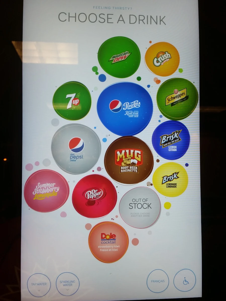 Menu, Subway