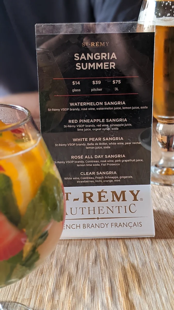 Menu, La Betise - Verdun