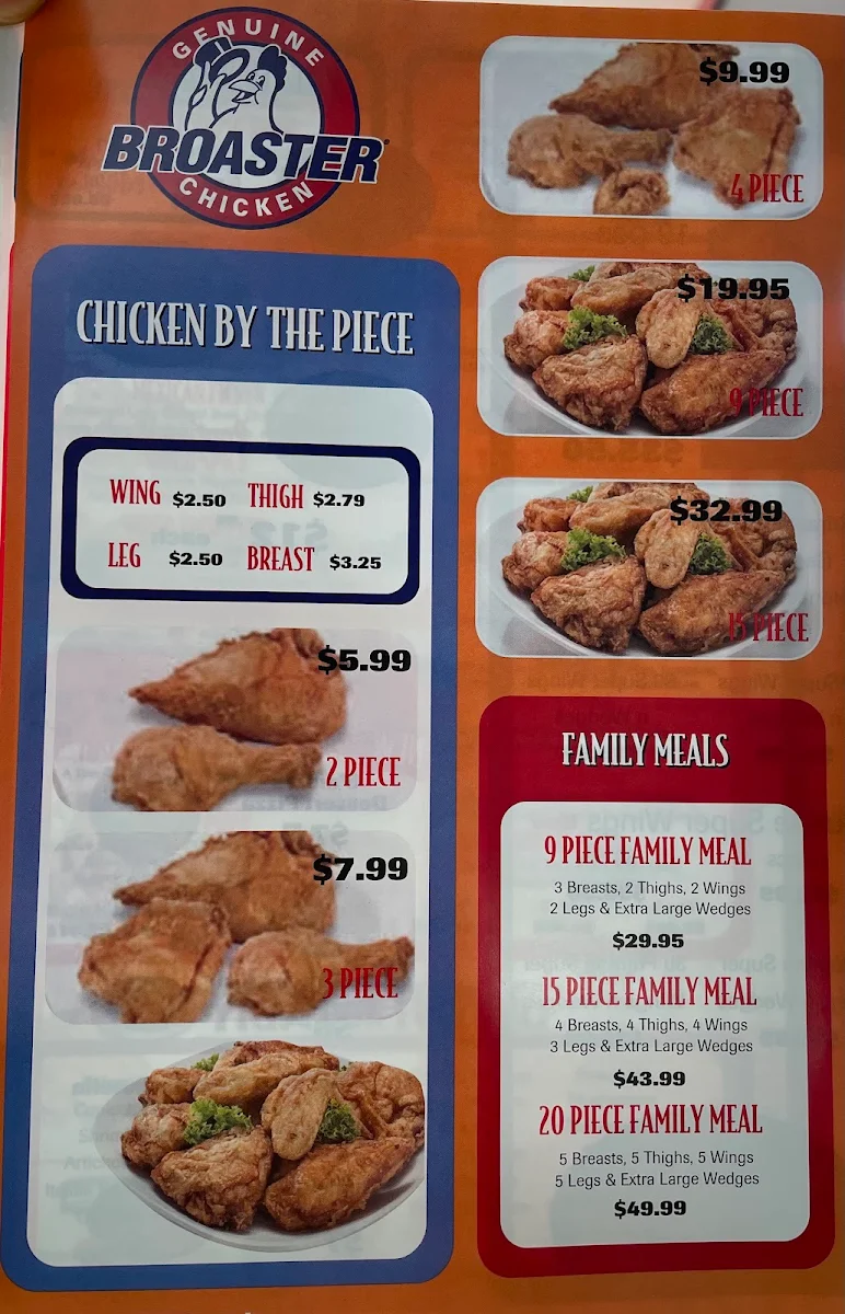 Menu, Canadian 2 For 1 Pizza Nelson, Fried Broaster Chicken - NOW BEER TOO(Delievery also)
