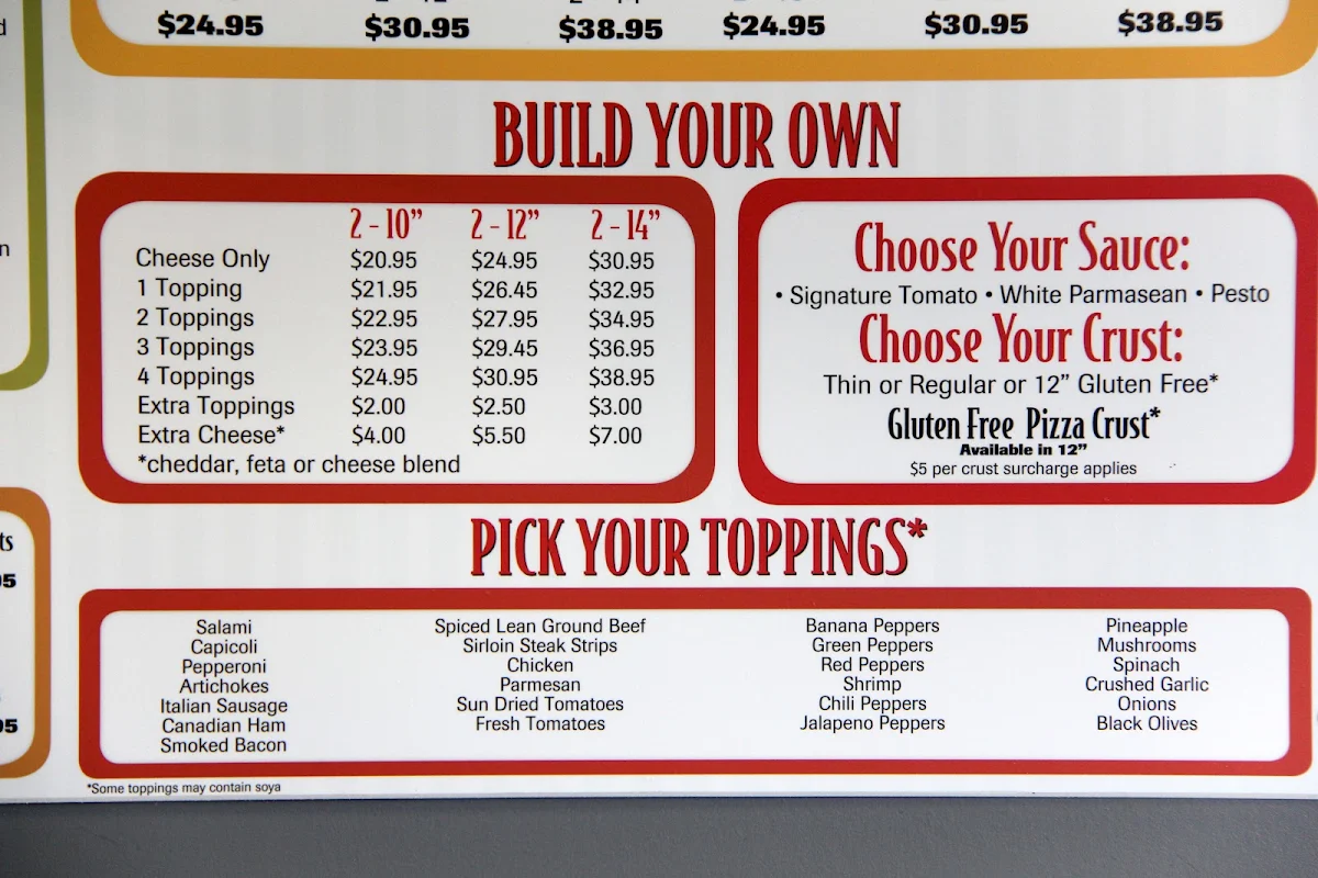 Menu, Canadian 2 For 1 Pizza Nelson, Fried Broaster Chicken - NOW BEER TOO(Delievery also)