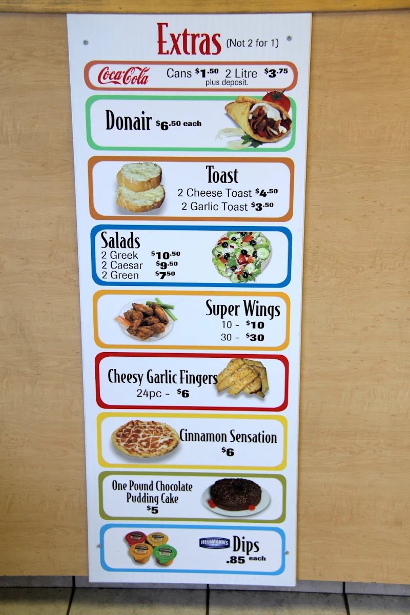 Menu, Canadian 2 For 1 Pizza Nelson, Fried Broaster Chicken - NOW BEER TOO(Delievery also)