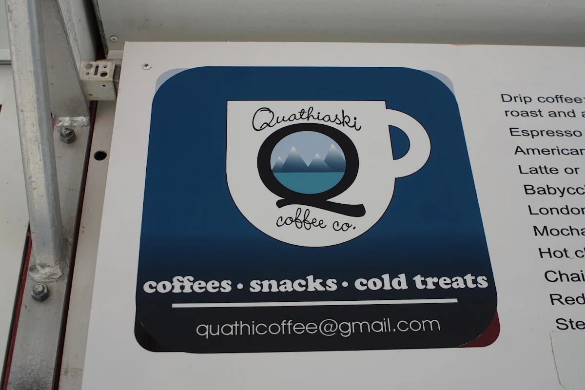 Menu, Quathiaski Coffee company
