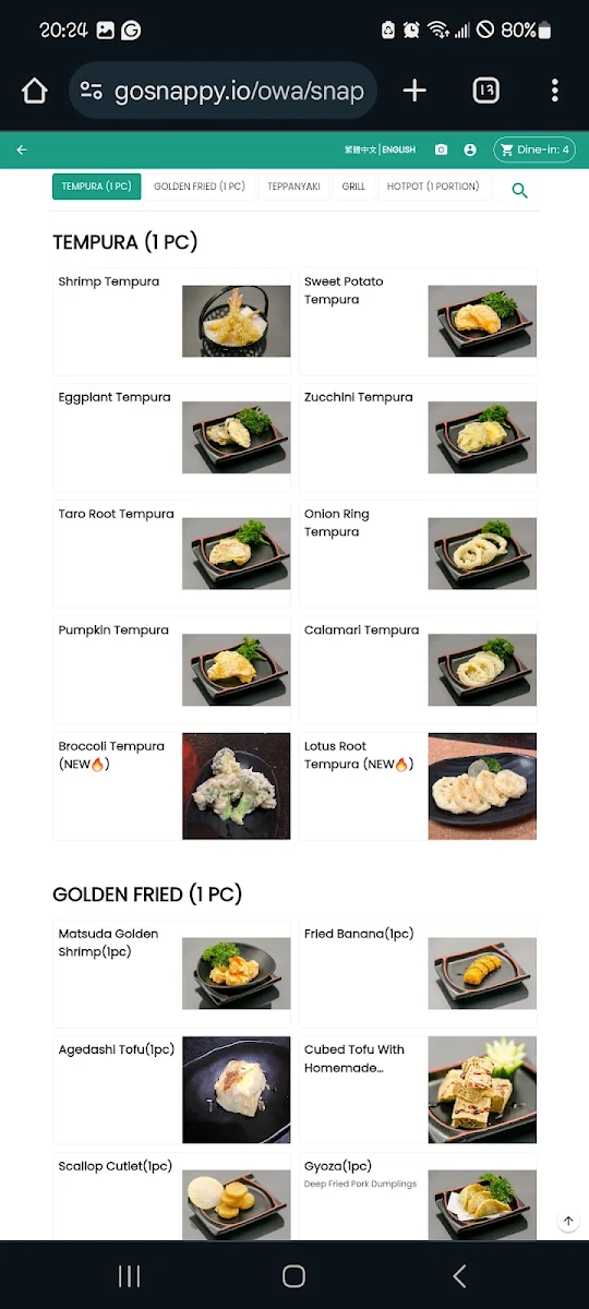 Menu, Matsuda Japanese Cuisine - Steeles Location