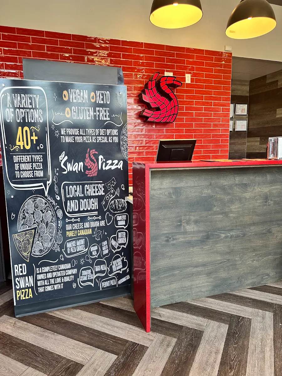 Menu, Red Swan Pizza - Regina Rochdale Blvd