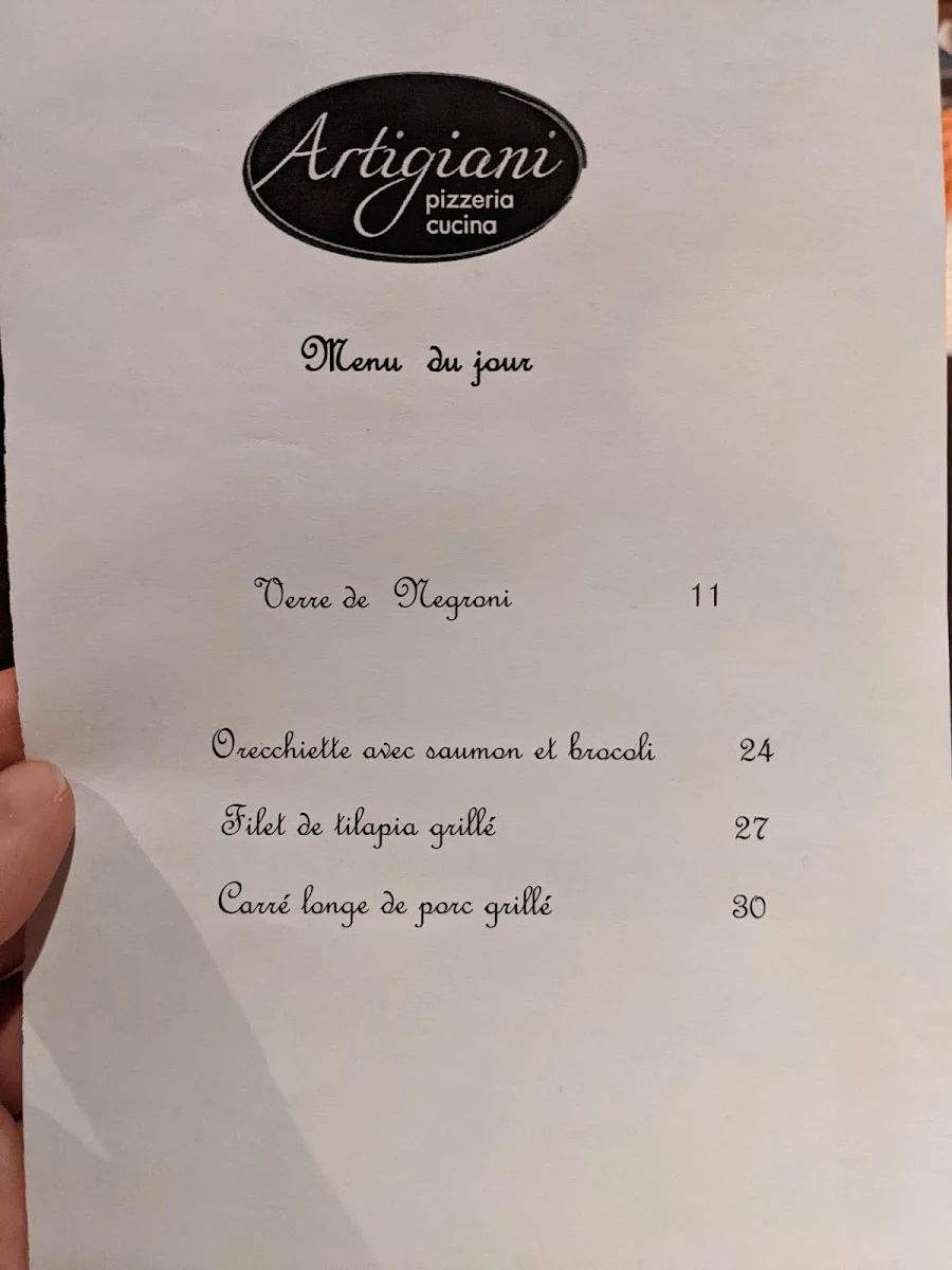 Menu photo 1