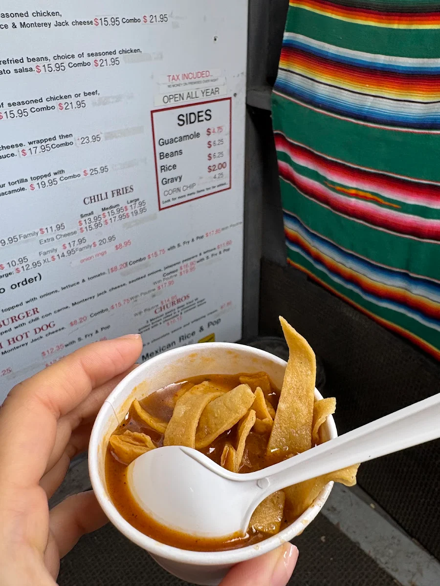 Menu, Mexigo Cabana (mexican food truck)