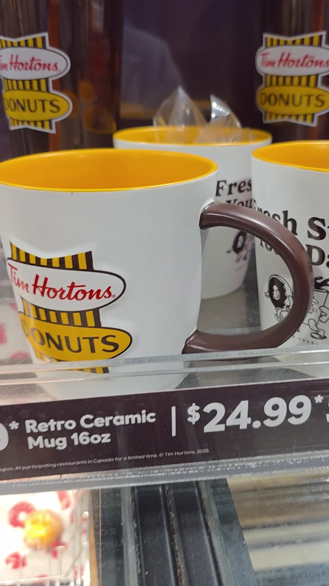 Menu, Tim Hortons