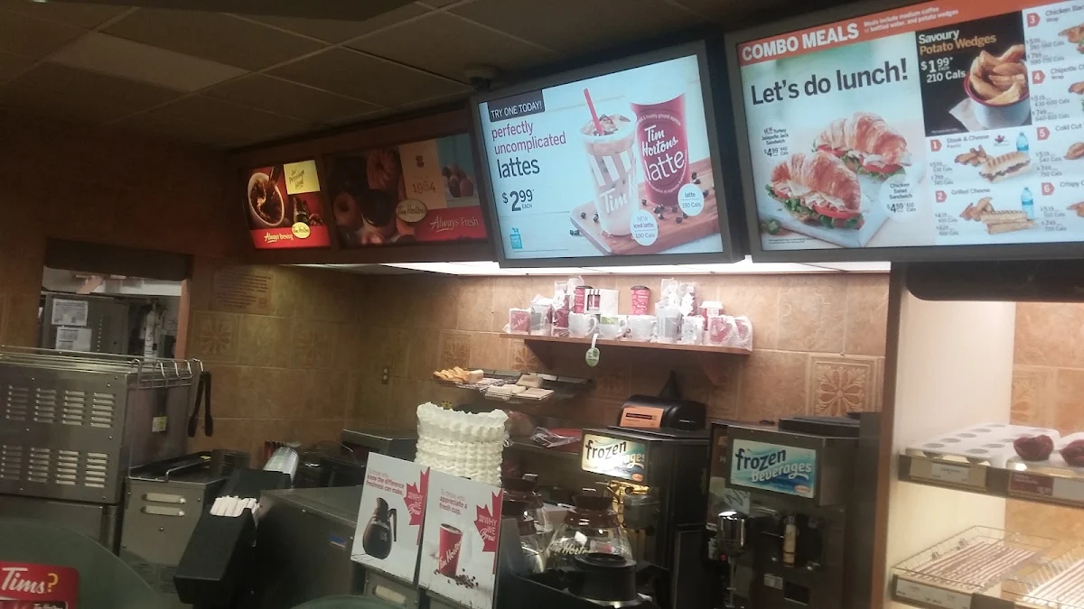 Menu, Tim Hortons