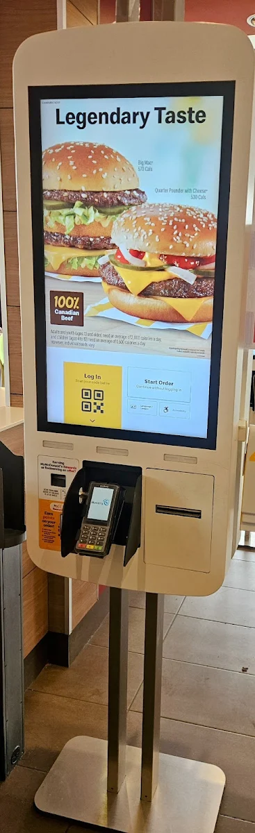 Menu, McDonald's