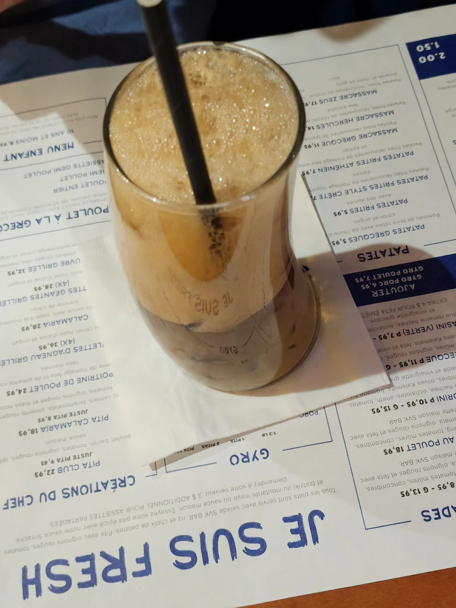 Menu, Souvlaki Bar - Vaudreuil